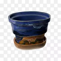 钴蓝塑料玻璃餐具陶器手工花卉-空若网 钴蓝塑料玻璃餐具陶器手工花卉-空若网