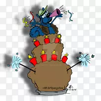 剪贴画-食物动物-生日卡片狐狸-空若网 剪贴画-食物动物-生日卡片狐狸-空若网