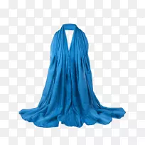 丝巾-蓝色围巾-空若网 丝巾-蓝色围巾-空若网