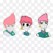 珍珠石榴石绘画艺术形象-无限宝石-空若网 珍珠石榴石绘画艺术形象-无限宝石-空若网