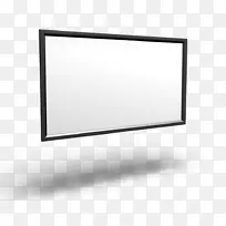 电脑监控产品设计矩形平板显示角-空若网 电脑监控产品设计矩形平板显示角-空若网