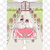 婚礼插画-婚礼现场-空若网 婚礼插画-婚礼现场-空若网