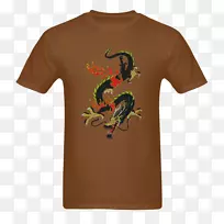 t恤蓝袖字体动物t恤-空若网 t恤蓝袖字体动物t恤-空若网