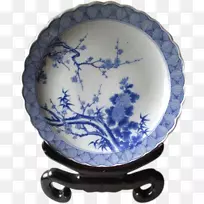 板式陶瓷青花陶瓷餐具.板-空若网 板式陶瓷青花陶瓷餐具.板-空若网