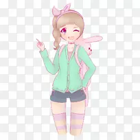 插图设计服装仙女粉红m设计-空若网 插图设计服装仙女粉红m设计-空若网