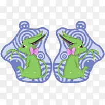 剪贴画绿色动物-闪亮的游泳环-空若网 剪贴画绿色动物-闪亮的游泳环-空若网