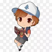 拔松比尔水彩画形象-正面假发材料-空若网 拔松比尔水彩画形象-正面假发材料-空若网