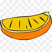 剪贴画橙色图形开放部分柑橘-橙色插图-空若网 剪贴画橙色图形开放部分柑橘-橙色插图-空若网