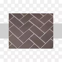 瓷砖镶嵌熟料砖地板-棕色条纹-空若网 瓷砖镶嵌熟料砖地板-棕色条纹-空若网
