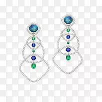 耳环绿宝石珠宝宝石祖母绿-空若网 耳环绿宝石珠宝宝石祖母绿-空若网