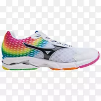 白色运动鞋阿迪达斯鞋Asics-波浪文本-空若网 白色运动鞋阿迪达斯鞋Asics-波浪文本-空若网