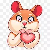 电报贴纸剪贴画MTProto android-粉红色黑豹贴纸-空若网 电报贴纸剪贴画MTProto android-粉红色黑豹贴纸-空若网