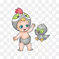 鸟嘴夹艺术插图幼童-卡通厨房-空若网 鸟嘴夹艺术插图幼童-卡通厨房-空若网