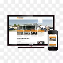 多媒体电脑显示器显示广告网站-黑色车库开幕海报-空若网 多媒体电脑显示器显示广告网站-黑色车库开幕海报-空若网