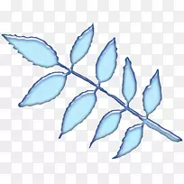 剪贴画花瓣开花植物线-手绘叶-空若网 剪贴画花瓣开花植物线-手绘叶-空若网