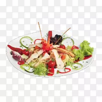 鸡肉色拉开胃菜烤色拉-空若网 鸡肉色拉开胃菜烤色拉-空若网