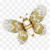 蝴蝶胸针耳环珠宝宝石蝴蝶-空若网 蝴蝶胸针耳环珠宝宝石蝴蝶-空若网