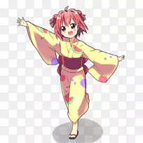 插画和服剪贴画-Akari akaza-空若网 插画和服剪贴画-Akari akaza-空若网