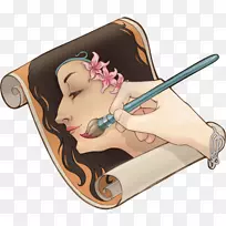 耳臂手指漆-空若网 耳臂手指漆-空若网