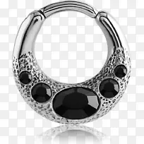 耳环体穿孔隔膜穿孔体珠宝首饰-空若网 耳环体穿孔隔膜穿孔体珠宝首饰-空若网