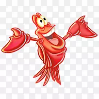 艾丽尔剪贴画塞巴斯蒂安插图形象-塞巴斯蒂安艾瑞尔-空若网 艾丽尔剪贴画塞巴斯蒂安插图形象-塞巴斯蒂安艾瑞尔-空若网