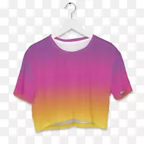t恤袖子裁剪上衣t恤-空若网 t恤袖子裁剪上衣t恤-空若网