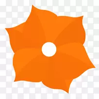 植物花叶桃花花瓣-培养基插画-空若网 植物花叶桃花花瓣-培养基插画-空若网