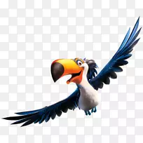 金刚鹦鹉翅膀-RIO 2拉斐尔3-空若网 金刚鹦鹉翅膀-RIO 2拉斐尔3-空若网