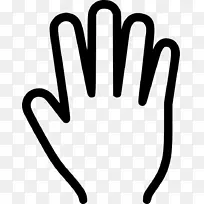 电脑图标手指拇指夹艺术手-空若网 电脑图标手指拇指夹艺术手-空若网