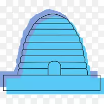 西方蜜蜂昆虫蜂巢剪贴画-蜜蜂-空若网 西方蜜蜂昆虫蜂巢剪贴画-蜜蜂-空若网