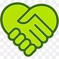 产品设计剪贴画绿色手指友谊符号-空若网 产品设计剪贴画绿色手指友谊符号-空若网