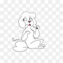 拇指夹艺术插画线艺术手指格温丁尼生扮演-空若网 拇指夹艺术插画线艺术手指格温丁尼生扮演-空若网