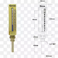 玻璃中汞温度计温度摄氏压力计玻璃-空若网 玻璃中汞温度计温度摄氏压力计玻璃-空若网