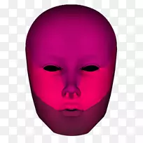 鼻子粉红颌口颊鼻-空若网 鼻子粉红颌口颊鼻-空若网