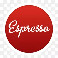 文本品牌标签-浓缩咖啡-空若网 文本品牌标签-浓缩咖啡-空若网