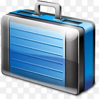 蓝色电动行李箱-公文包-空若网 蓝色电动行李箱-公文包-空若网