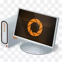 显示设备产品设计多媒体品牌门户2标志-空若网 显示设备产品设计多媒体品牌门户2标志-空若网