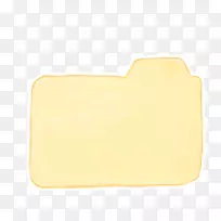 矩形黄文件夹香草-空若网 矩形黄文件夹香草-空若网
