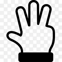 手号夹艺术手指电脑图标.手-空若网 手号夹艺术手指电脑图标.手-空若网