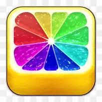 蝴蝶叶对称花瓣符号.彩色笔画-空若网 蝴蝶叶对称花瓣符号.彩色笔画-空若网