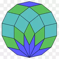 十四角夹子艺术绿色对称边-空若网 十四角夹子艺术绿色对称边-空若网