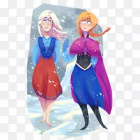雪后安娜·埃尔莎被冻住了-安娜-空若网 雪后安娜·埃尔莎被冻住了-安娜-空若网