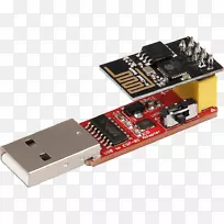 微控制器ESP 8266 Arduino电子网卡和适配器ESP 8266-空若网 微控制器ESP 8266 Arduino电子网卡和适配器ESP 8266-空若网