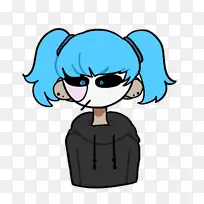 SallyFace Tumblr剪贴画博客插图-萨利脸艺术-空若网 SallyFace Tumblr剪贴画博客插图-萨利脸艺术-空若网