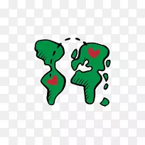 情人节剪贴画浪漫爱情插画-情人节-空若网 情人节剪贴画浪漫爱情插画-情人节-空若网