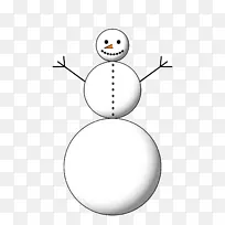 剪贴画线点短信雪人线-空若网 剪贴画线点短信雪人线-空若网