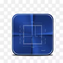 蓝方形多媒体图案-蓝图-空若网 蓝方形多媒体图案-蓝图-空若网