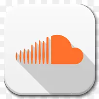 手手指橙色-应用程序SoundCloud b-空若网 手手指橙色-应用程序SoundCloud b-空若网