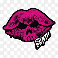 粘贴纸模切聚氯乙烯印花.死神之吻-空若网 粘贴纸模切聚氯乙烯印花.死神之吻-空若网