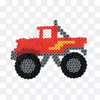 Bügelperlen珠水泡包装纸卡车-空若网 Bügelperlen珠水泡包装纸卡车-空若网